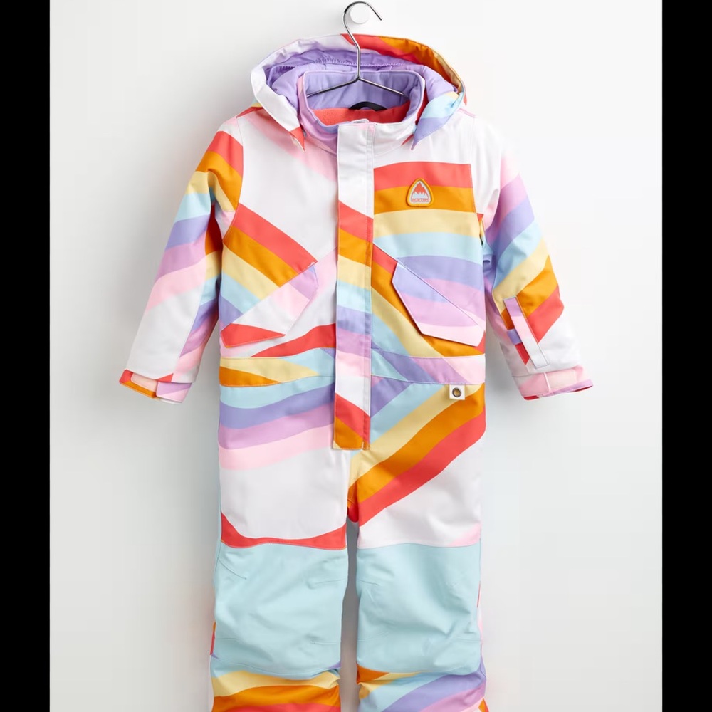 Burton Toddler's rainbow snowsuit 18M/2T
